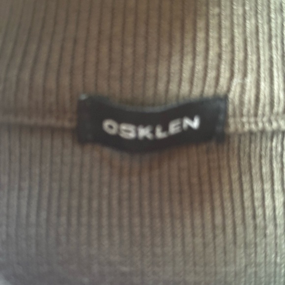Osklen Men’s Olive Green Knit Sweater With Full Zipper Size Small New With Tags! - Picture 11 of 12